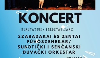 Tradicionalni aprilski koncert Subotičkog duvačkog orkestra, gost Duvački orkestar iz Sente