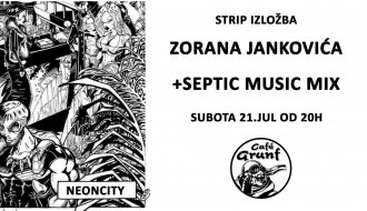 Izložba Zorana Jankovića + Septic Music Mix