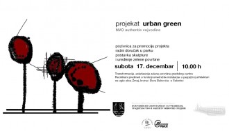 Postavka skulpture i akcija ozelenjavanja javne površine