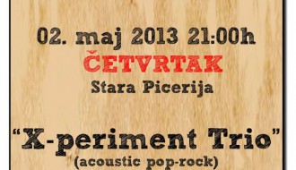 X-periment trio, akustična svirka