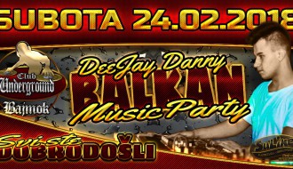 Balkan music party by DJ Danny