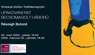 Botond Reseg: Upakovani rat - otvaranje izložbe