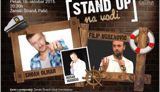 Stand up veče na vodi
