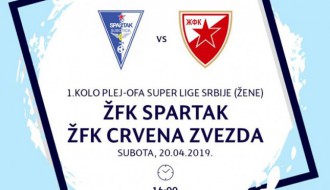 Fudbal: ŽFK Spartak - ŽFK Crvena Zvezda