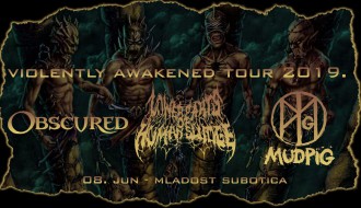 Violently awakened tour
