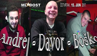 Akustična svirka: Andrej, Davor, Boško