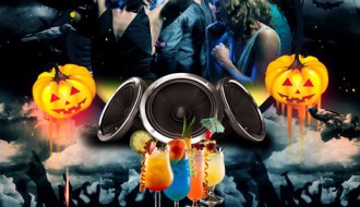 Halloween coctail party