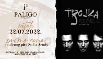 Trojka u restoranu Paligo Palata