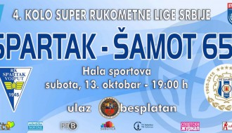 Rukomet: RK Spartak - Šamot 65