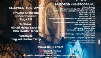 Novogodišnji koncert posvećen muzici Johanna Štrausa "Sjaj bečkih valcera"