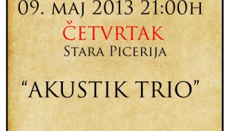 Akustik trio - akustična svirka