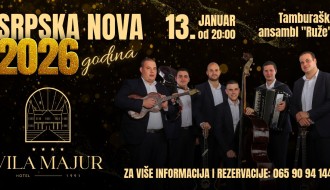 Doček Pravoslavne Nove godine u Vili Majur