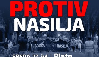 Protest "Subotica protiv nasilja"