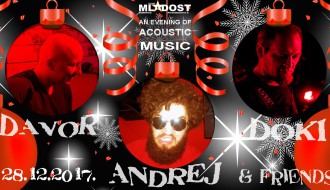 Akustična svirka: Andrej, Davor, Doki