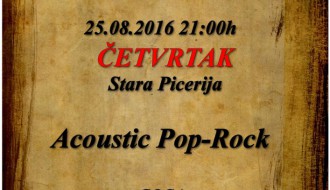 Acoustic pop-rock - akustična svirka