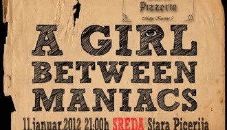 A GIRL BETWEEN MANIACS - Akustična svirka