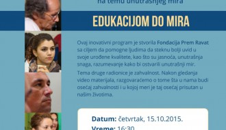Edukacijom do mira - multimedijalna radionica