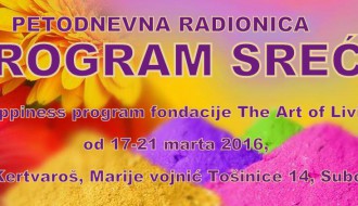 Radionica: Program sreće