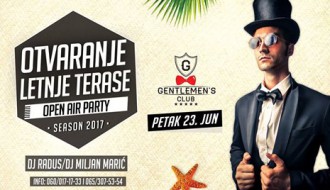 Otvaranje letnje terase