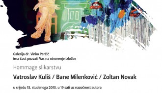 Izložba: "Hommage slikarstvu"