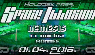 Psychedelic trance party: Space Illusion