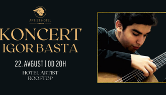 Magično veče gitare na rooftop-u hotela Artist: Igor Basta