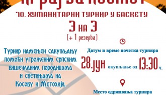 Igraj za Kosmet - humanitarni turnir u basketu