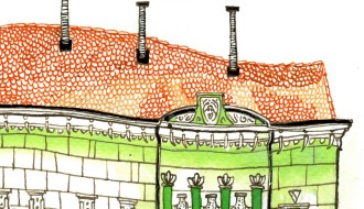 Dvorišna galerija / Kanyó Ervin: SU-GOTIKA