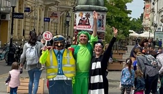 „Balada o crvenom, zelenom i jednoj zebri” – edukativna predstava za najmlađe u Dečjem pozorištu