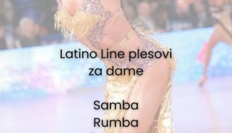 Čas Latino Line plesa za dame
