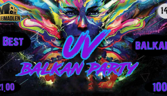 UV color Balkan party