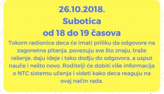 Besplatna NTC radionica sa autorima knjige Branko i Stanko u svetu atoma