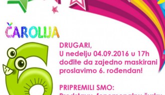 6. rođendan Igraonice Čarolija
