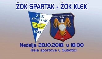 Odbojka: ŽOK Spartak - ŽOK Klek