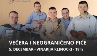 Tamburaško veče u vinariji Klinocki