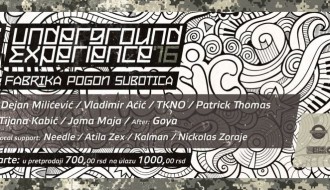 Underground Experience 2016