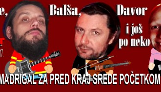 Akustična svirka: Bibe, Balša, Davor