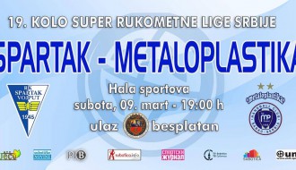 Rukomet: RK Spartak - RK Metaloplastika