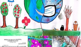 Kulturno-umetnički program na temu zaštite životne sredine „Zagrli planetu! Moje je nebo plavo, a trava zelena“