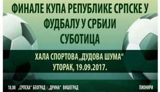 Finale „Zavičajnog kupa Republike Srpske” u malom fudbalu