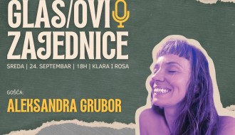 Glas/ovi zajednice: Aleksandra Grubor