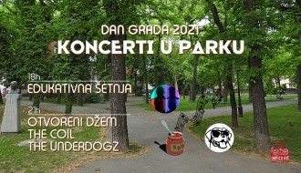 Dan grada 2021: Koncerti u parku