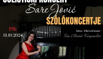 Solistički koncert Sare Jović - Veče Šopena