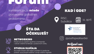 Konferencija za mlade: YouthSpeak Forum
