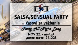 Salsa sensual party