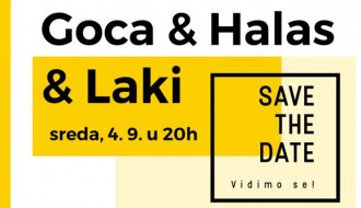 Koncert: Goca & Halas & Laki