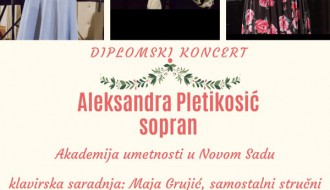 Koncert Aleksandre Pletikosić, studentkinje solo pevanja