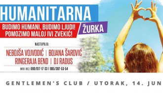 Humanitarna žurka za IVU - Bojana Šarović, Nebojša Vojvodić, Ringeraja bend