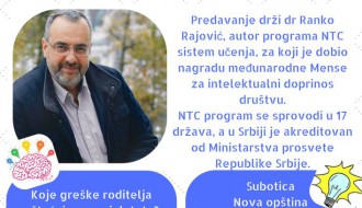 Predavanje dr Rajovića o funkcionalnom znanju dece