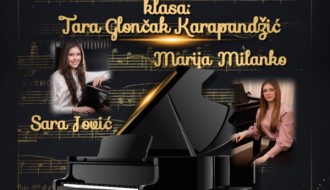 Klavirski resital - Maturski koncert Sare Jović i Marije Milanko